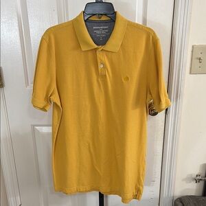 Banana Republic Yellow Polo Shirt Classic Style